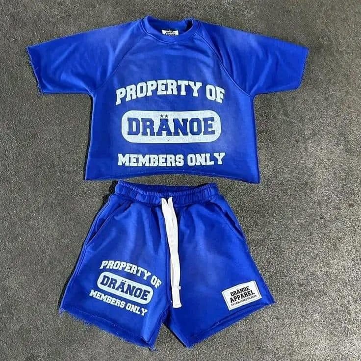 Short set — royal blue